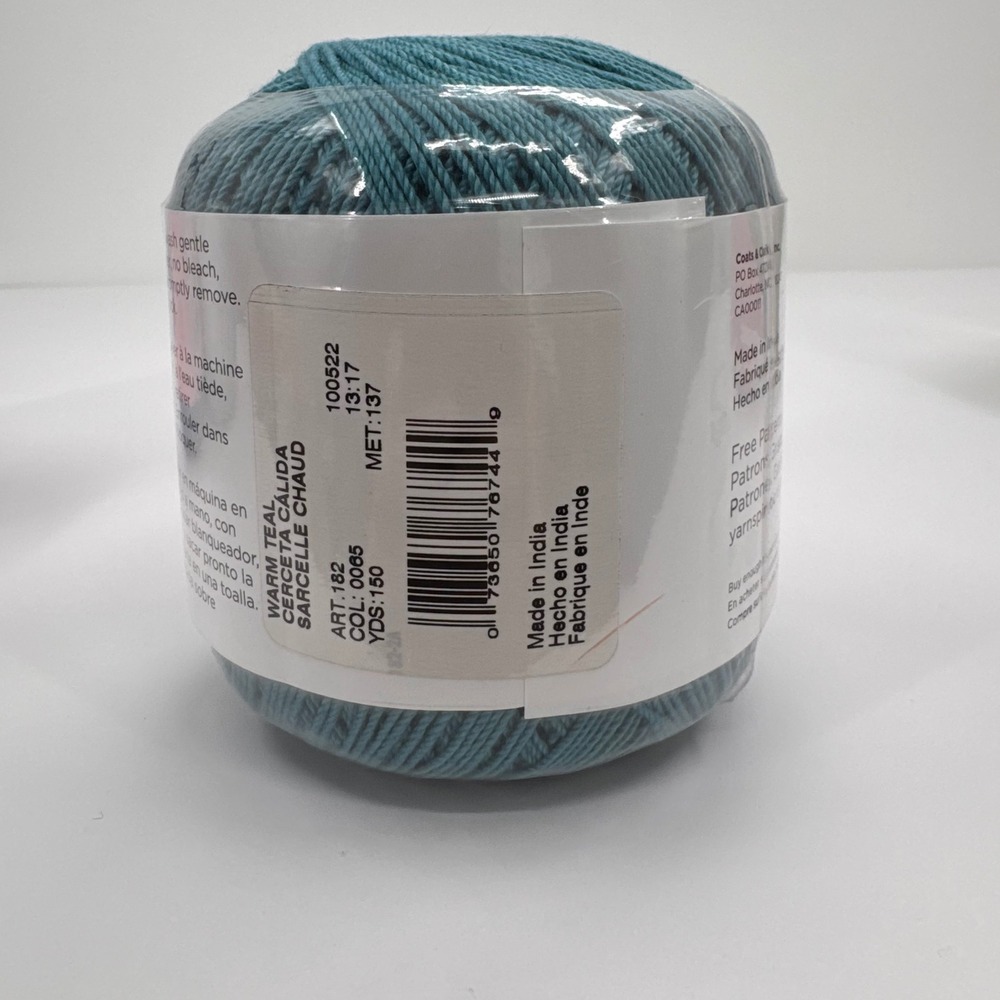 Aunt Lydia's Fashion 3 Crochet Thread Lot 7 Assorted Colors 100% Cotton 150 Yard - Picture 5 of 16